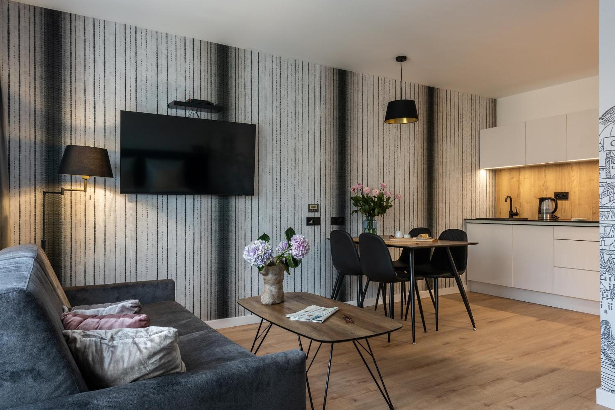 Inpoint Spacious Apartments Near Main Square & Kazimierz District Kraków Værelse billede