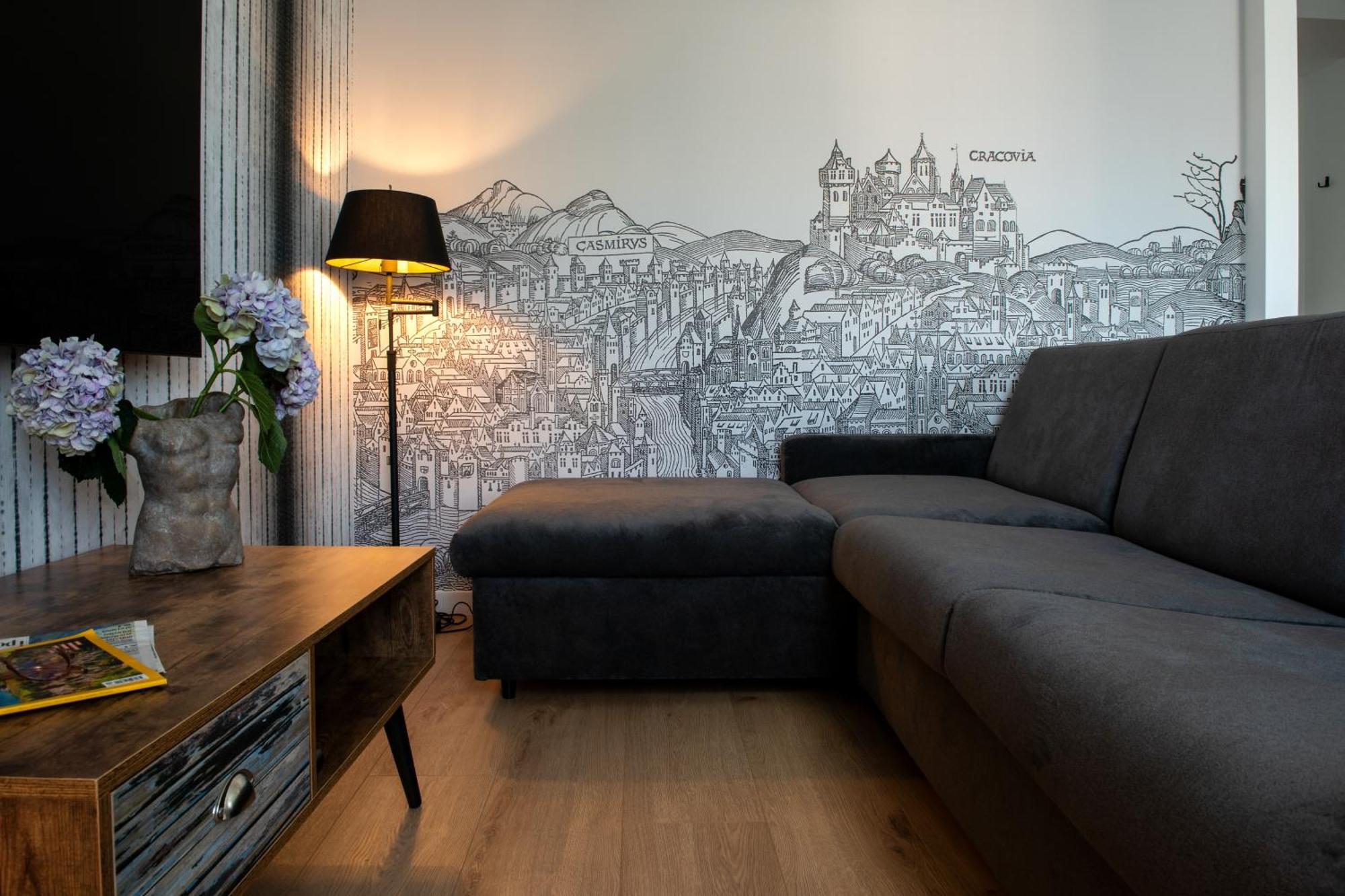 Inpoint Spacious Apartments Near Main Square & Kazimierz District Kraków Værelse billede